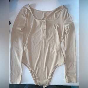 Beige Shein Body suit